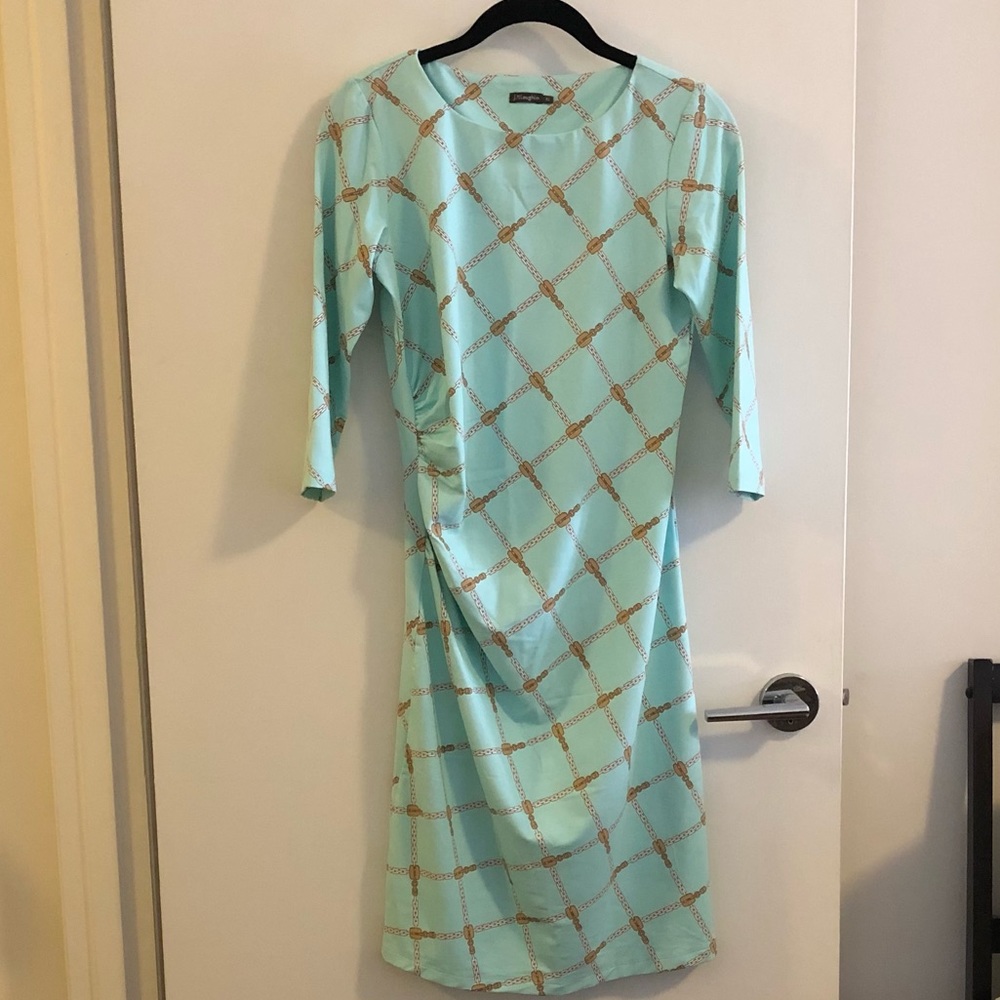 NWOT J. McLaughlin Sage Dress, Ice Blue, XS